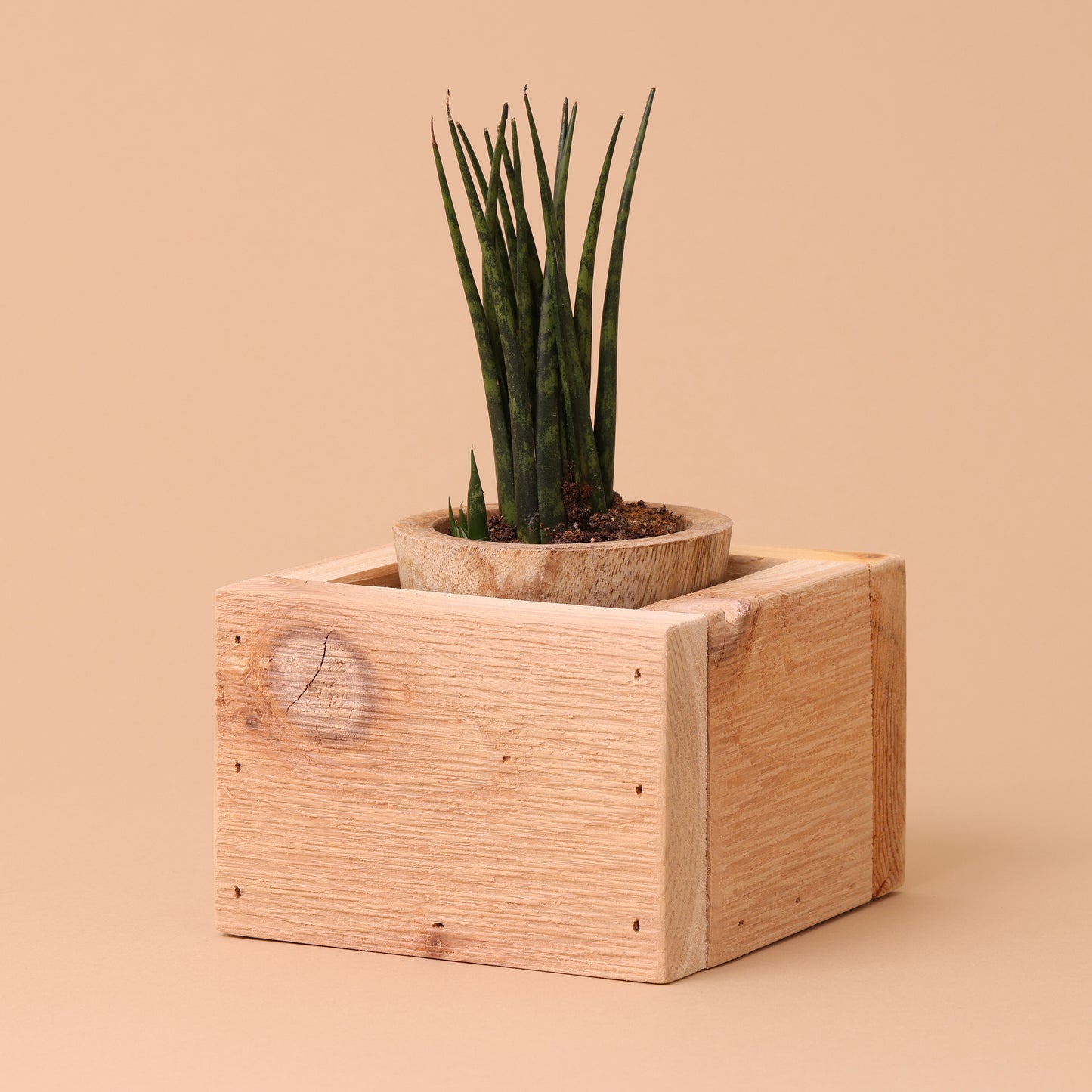 Small Cedar Wood Planter Box