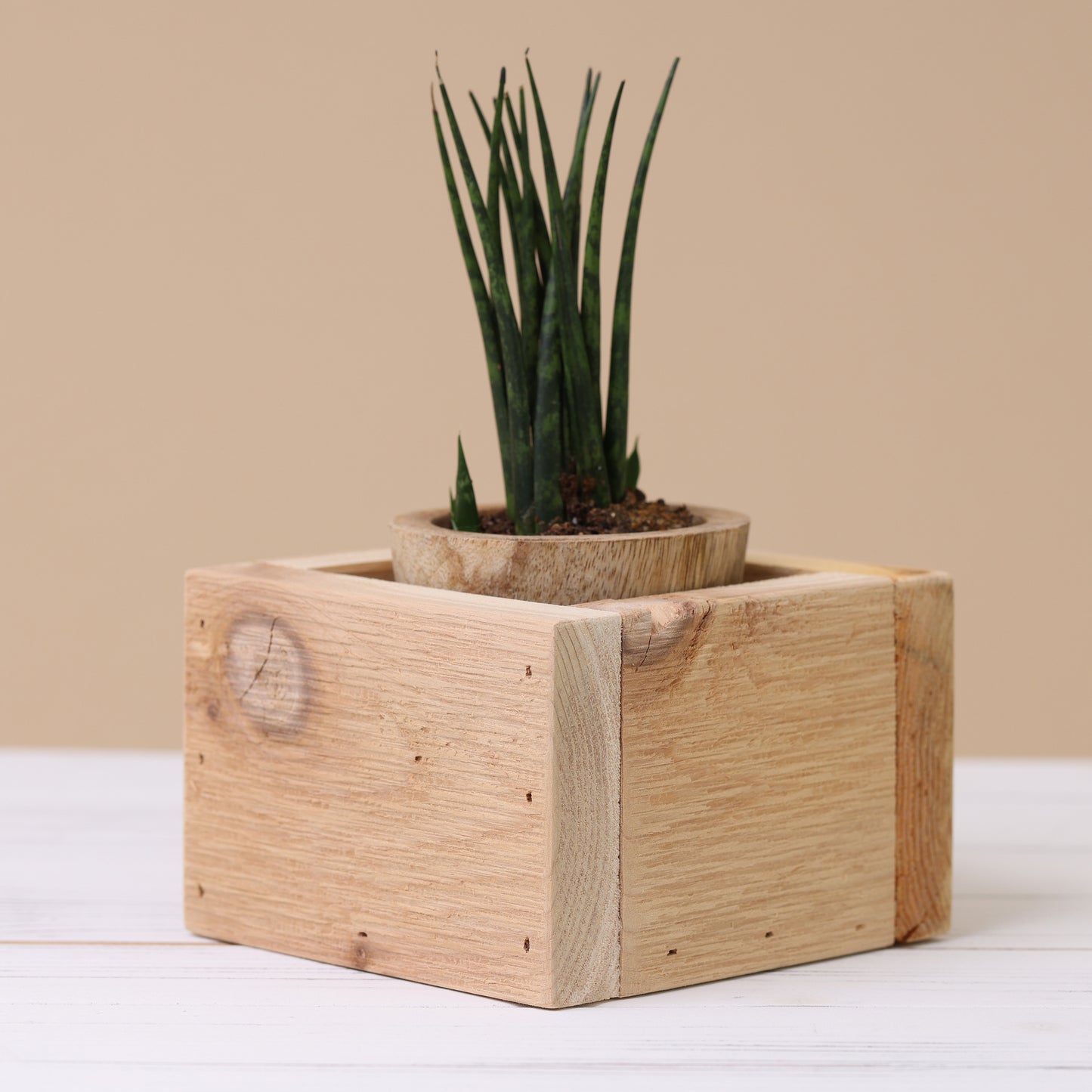 Small Cedar Wood Planter Box