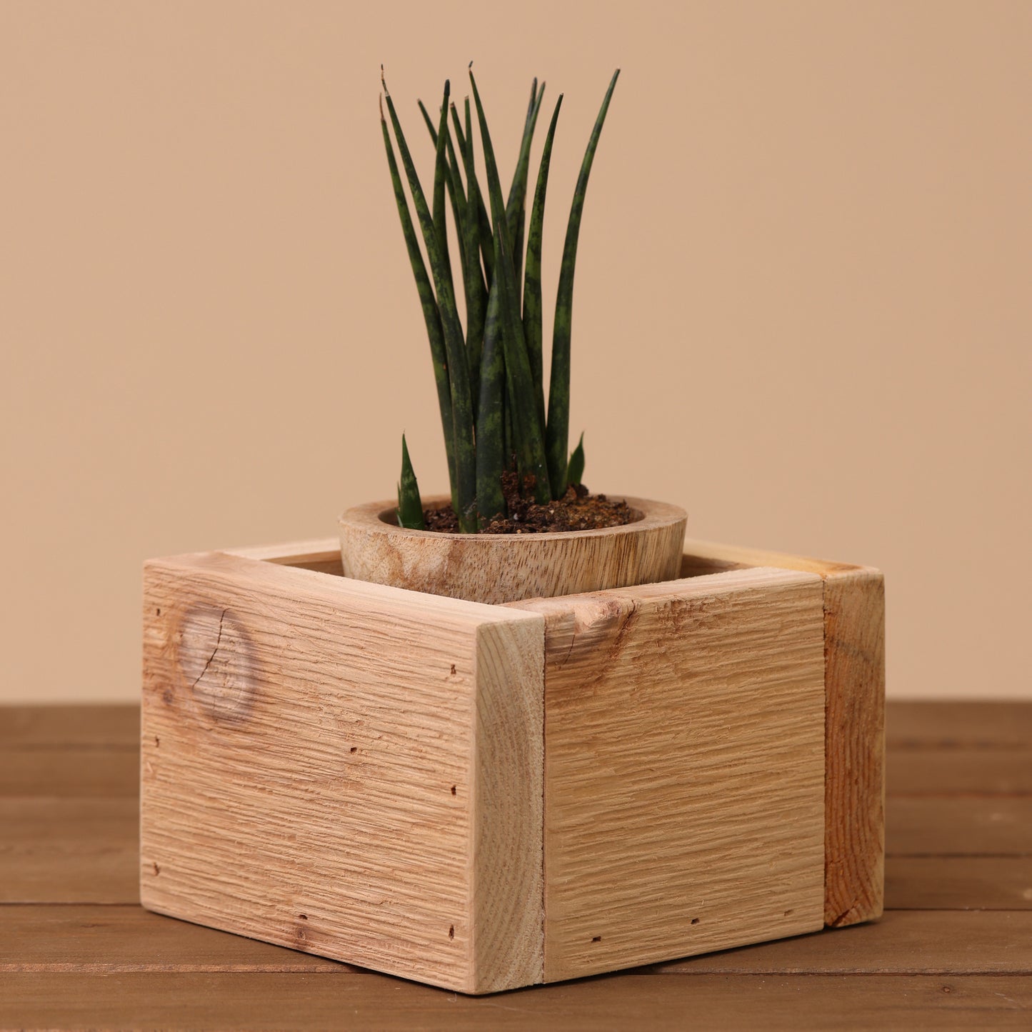 Small Cedar Wood Planter Box