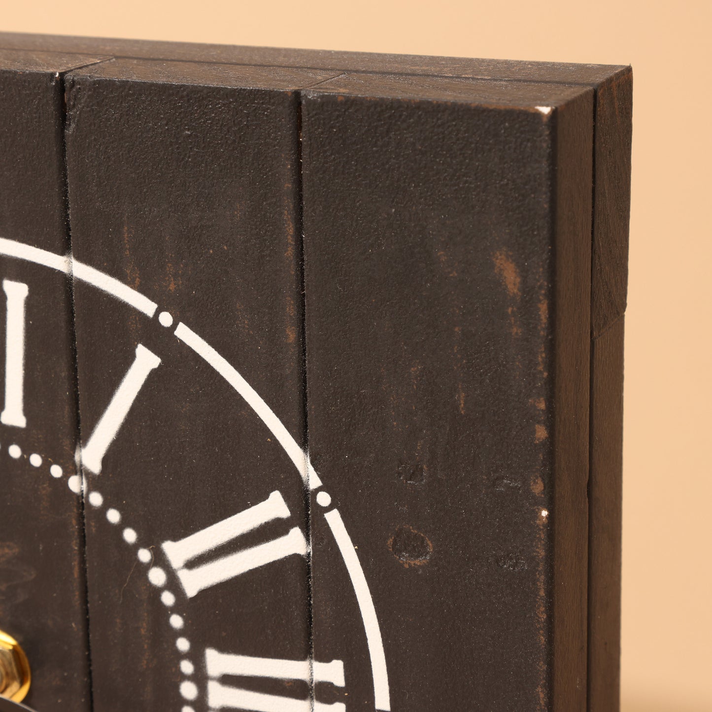 Handmade Black Farmhouse Clock