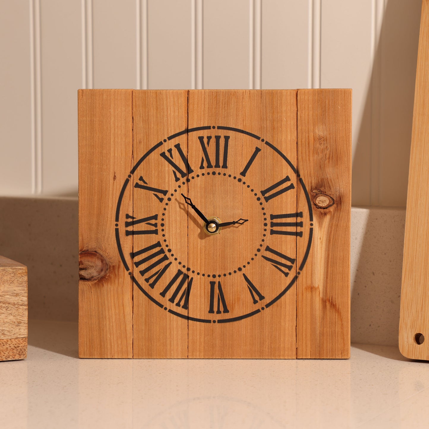 Handmade Cedar Farmhouse Clock